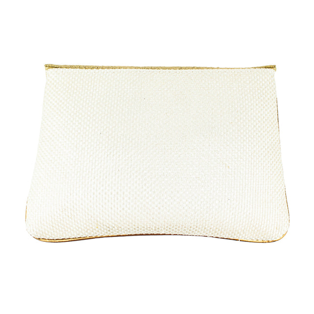 Handcrafted Yasmin Cream Purse