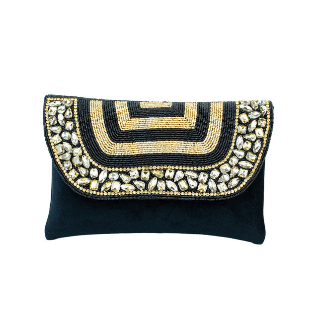 Black Gold Handcrafted Jute Handbags