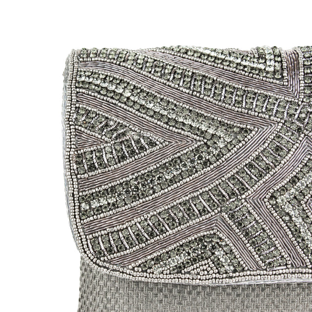 Handcrafted Grey Purse