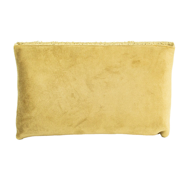 Handmade Hoor Brown Clutch Bag
