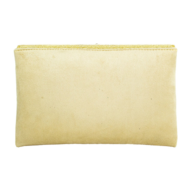 Handmade Isra Gold Clutch Handbag