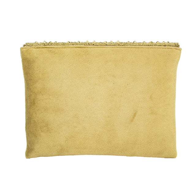 Handmade Jannah Bronze Clutch Handbag