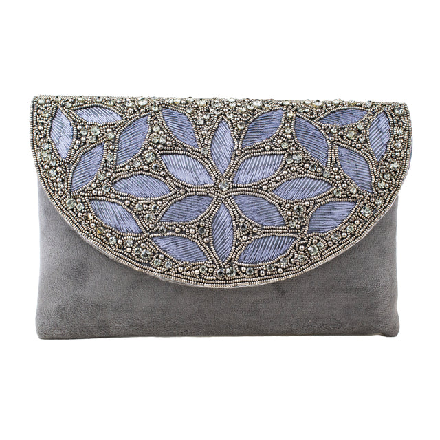 Grey Handcrafted Authentic Jute Handbags