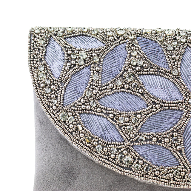 Grey Handcrafted Authentic Jute Handbags