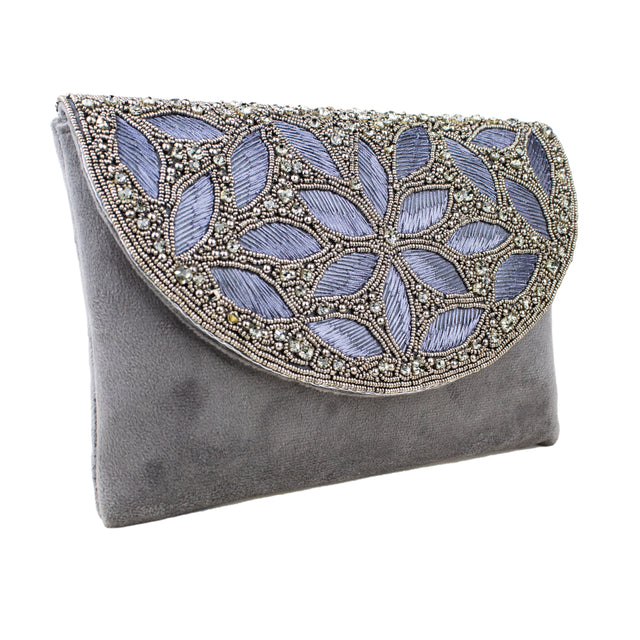 Grey Handcrafted Authentic Jute Handbags