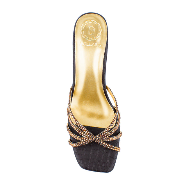 Zoya Timeless Brown Pencil Heel Sandals