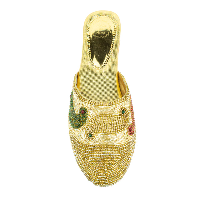 Minimalist Silver Flat Slippers