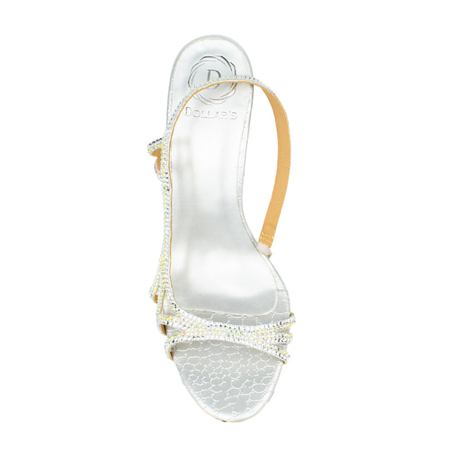 Timeless Silver High Heel Sandals