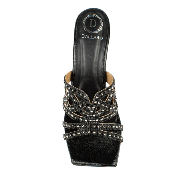 Classic Black High Heel Sandals