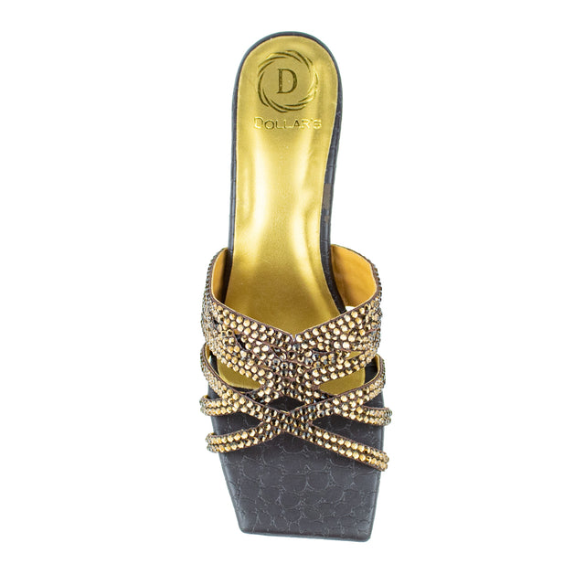 Classic Brown Block Heel Sandals