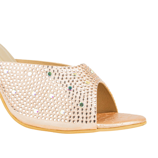 Classic Rose High Heel Sandals
