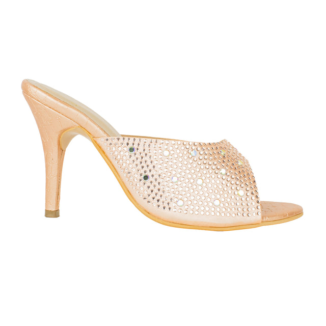 Classic Rose High Heel Sandals