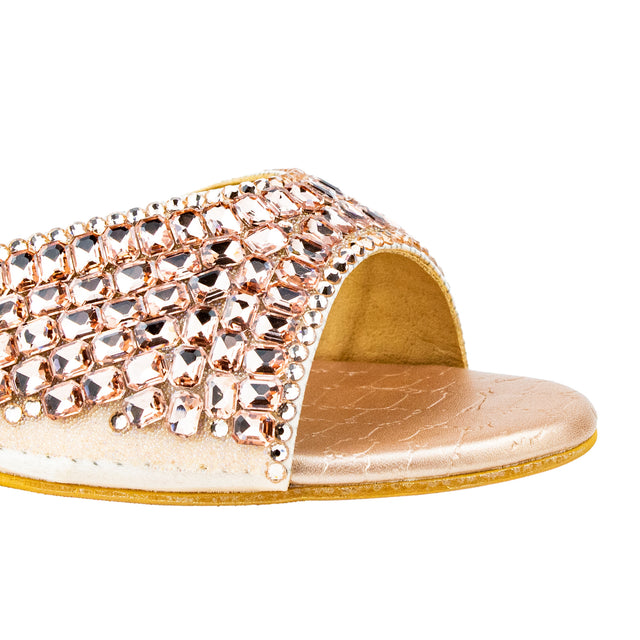 Haya Handmade Rose Pencil Heel Sandals