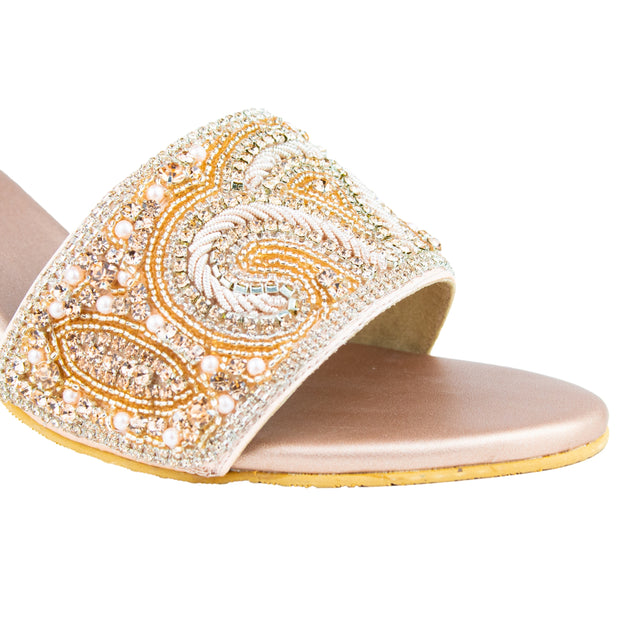 Timeless Rose Pencil Heel Sandals