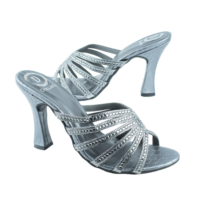 Classic Grey High Heel Sandals
