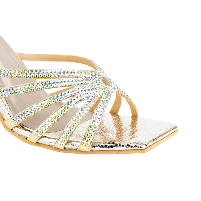 Iconic Gold High Heel Sandals