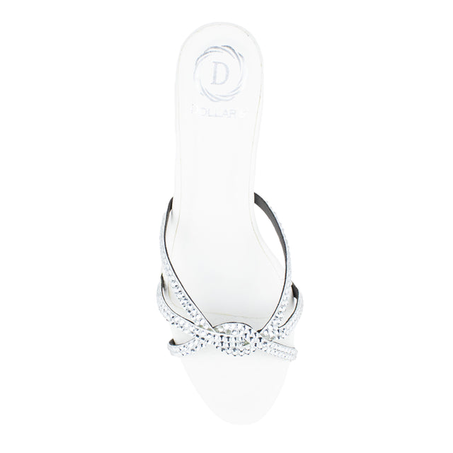 Stylish White High Heel Sandals