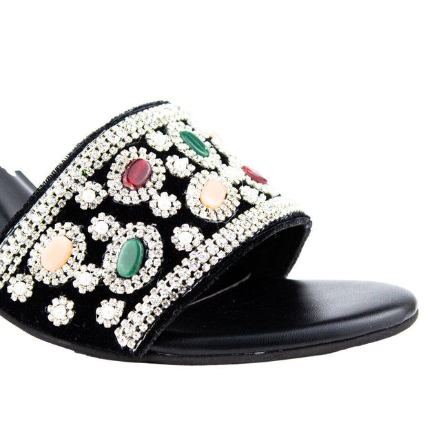 Captivating Silver Pencil Heel Sandals