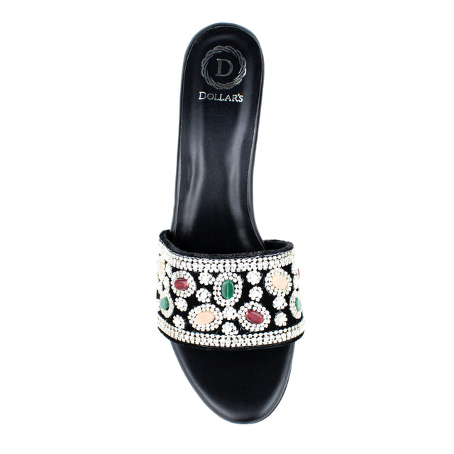 Captivating Silver Pencil Heel Sandals