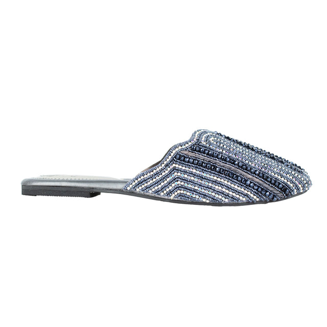 Versatile Grey Flat Slippers