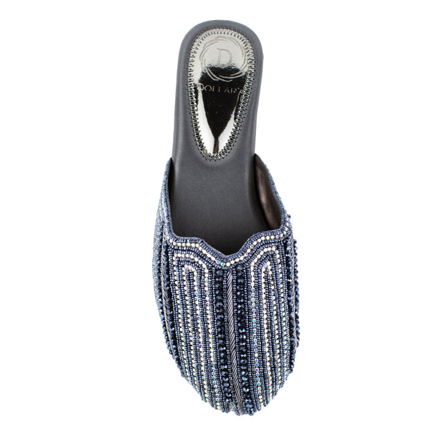 Versatile Grey Flat Slippers