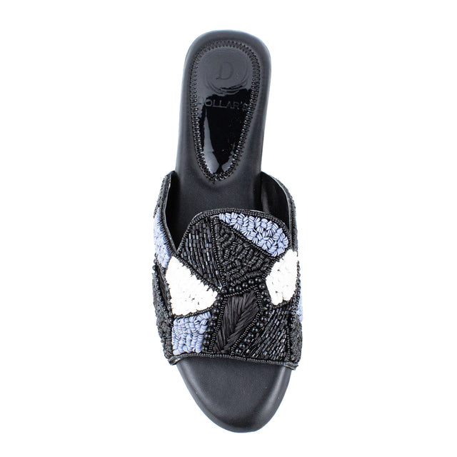 Minimalist Black Flat Slippers
