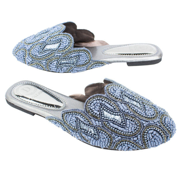 Classic Grey Flat Slippers