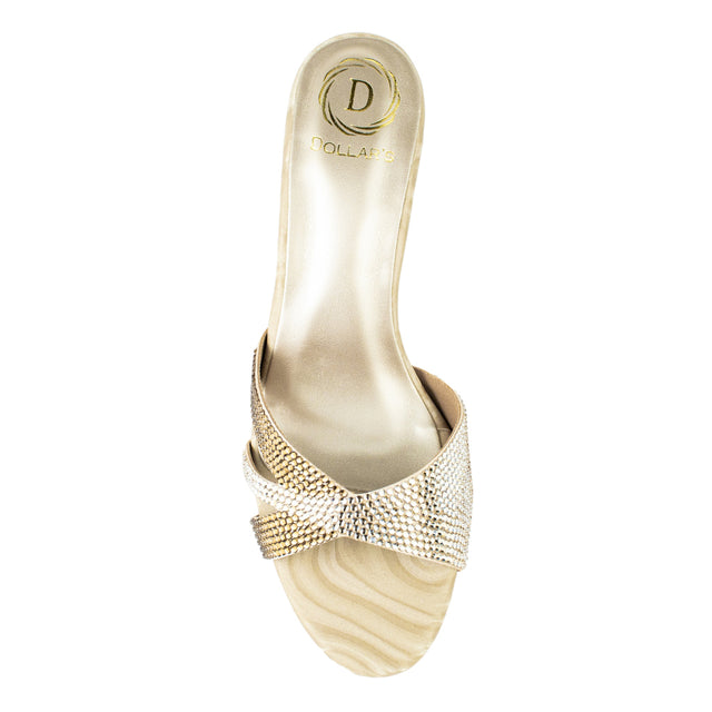 Hannah Vibrant Nude Pencil Heel Sandals