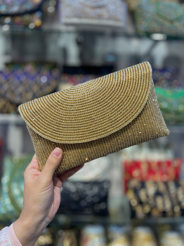 Gold Flap Purse