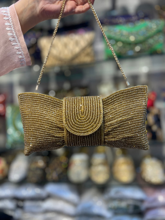 Gold Flap Purse