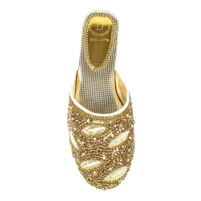 Modern Cream Flat Slippers