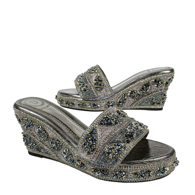 Elegant Handcrafted Wedge Heel Sandals
