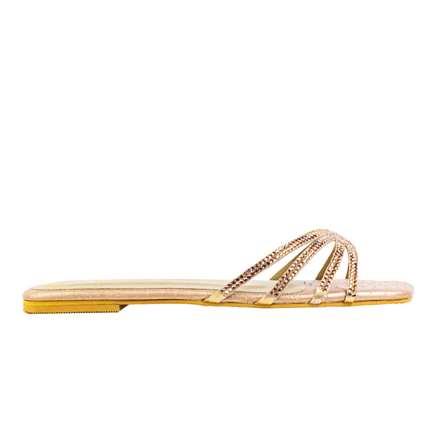 Zoya Refined Rose Flat Slippers