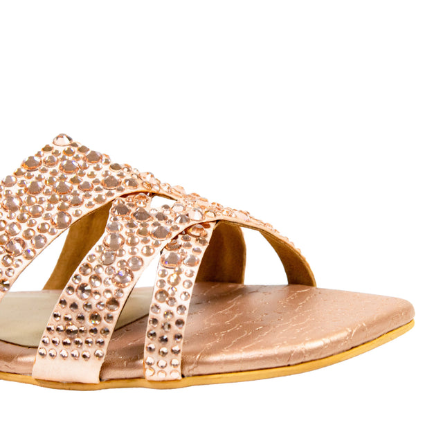 Aliyah Exclusive Rose Flat Slippers