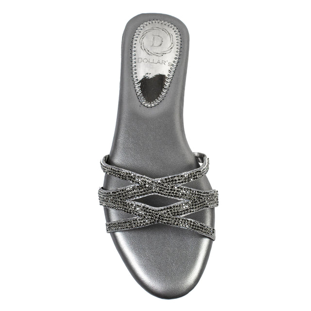 Iconic Grey Flat Slippers