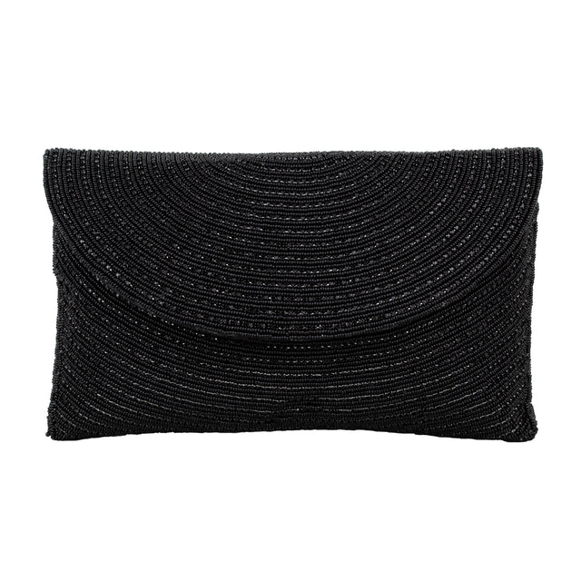 Black Handcrafted Beaded Chain Handbags