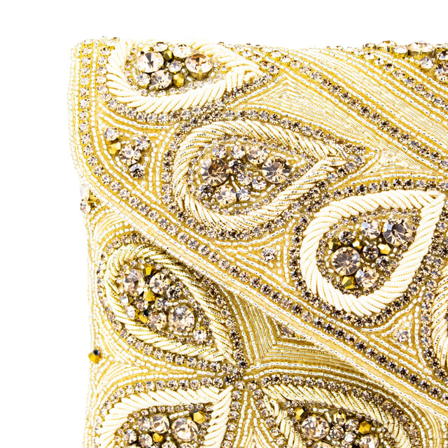 Gold Handcrafted Authentic Jute Handbags