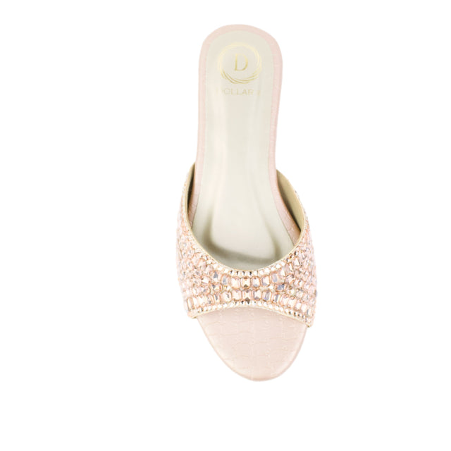 Haya Rose Flat Brilliant Slippers | S250F-R