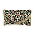Gold Handcrafted Authentic Jute Handbags
