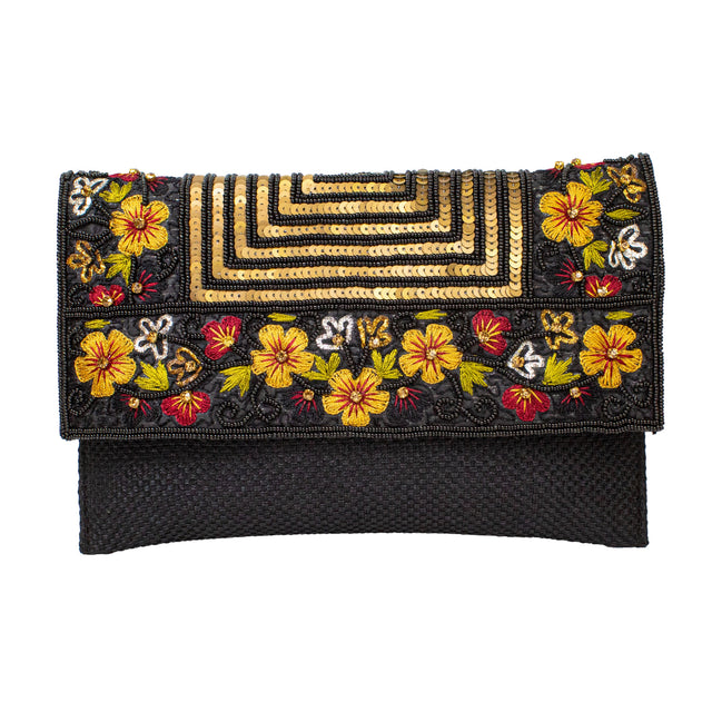 Handcrafted Black Purse