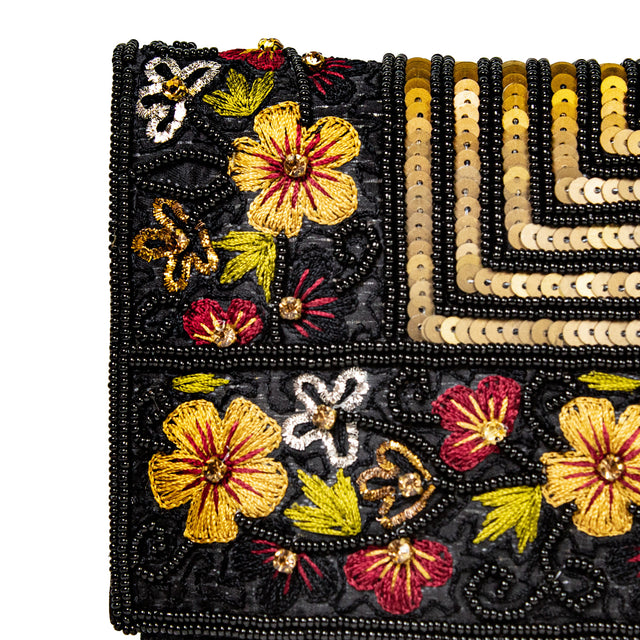 Handcrafted Black Purse