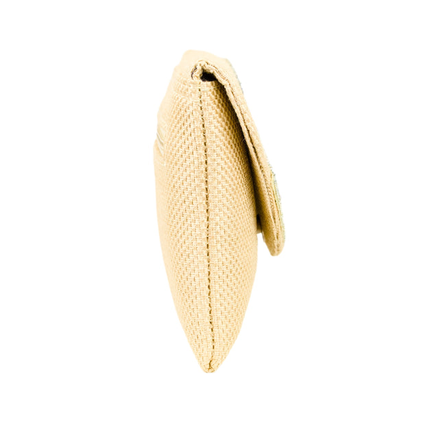 Gold Handcrafted Authentic Jute Handbags