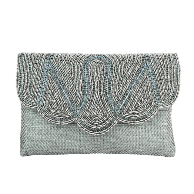 Grey Handcrafted Authentic Jute Handbags