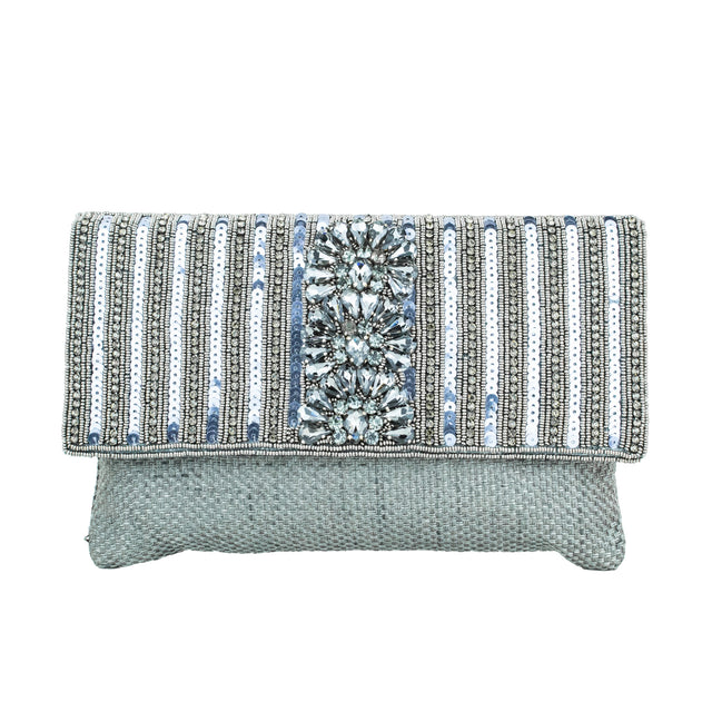 Grey Handcrafted Authentic Jute Handbags