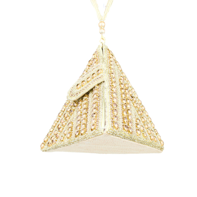 Gold Handcrafted Authentic Jute Handbags