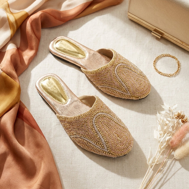 Rose Flat Elegant Flats | S106F-R