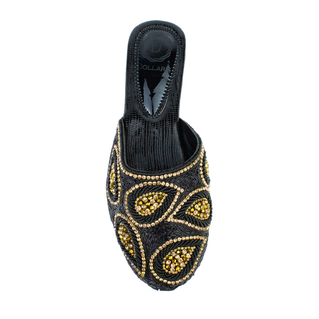 Exclusive Black Flat Slippers
