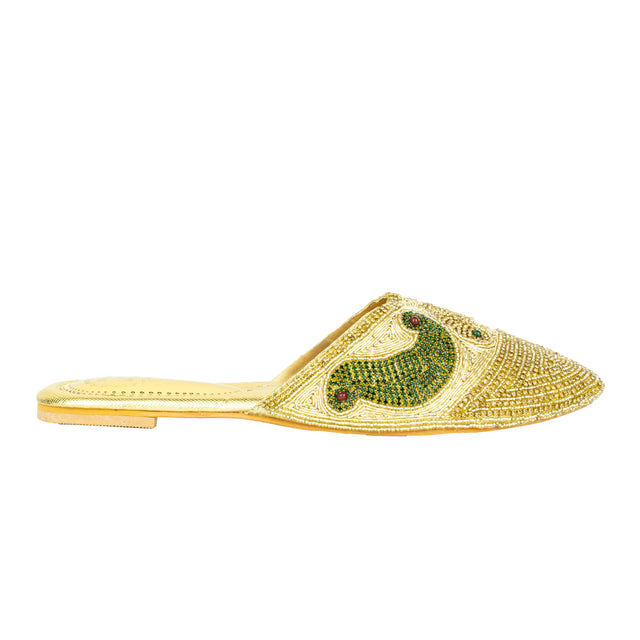 Iconic Antique Multicolour Flat Slippers