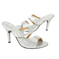 Rabia Heels S206H - Silver