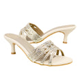 Cream 1.5" Elegant Kitten Heels